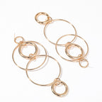 Big Hoop Earrings Personality Temperament Long Geometric Round Earrings For Women & Girls--ANDROMEDA QUINNS | AURELLE'S-ANDROMEDA QUINNS | AURELLE'S