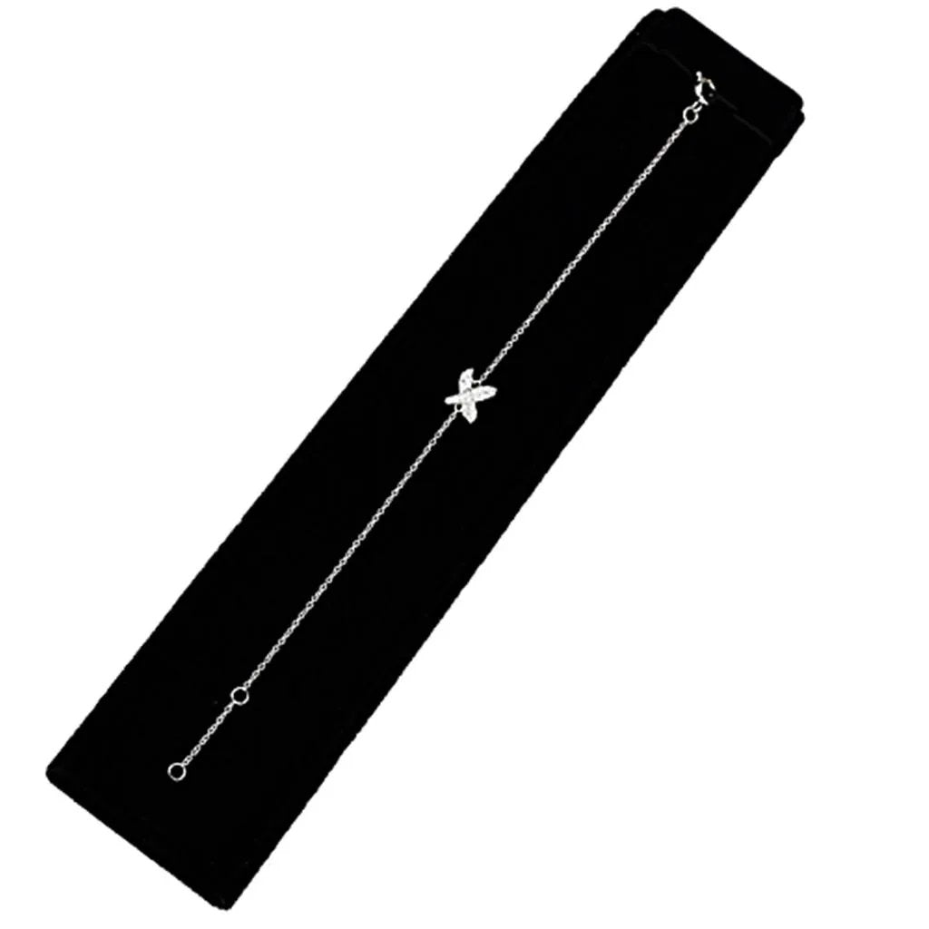 3W405 - Rhodium Brass Bracelet with AAA Grade CZ  in Clear-Bracelet-ANDROMEDA QUINNS | AURELLE'S-Alamode