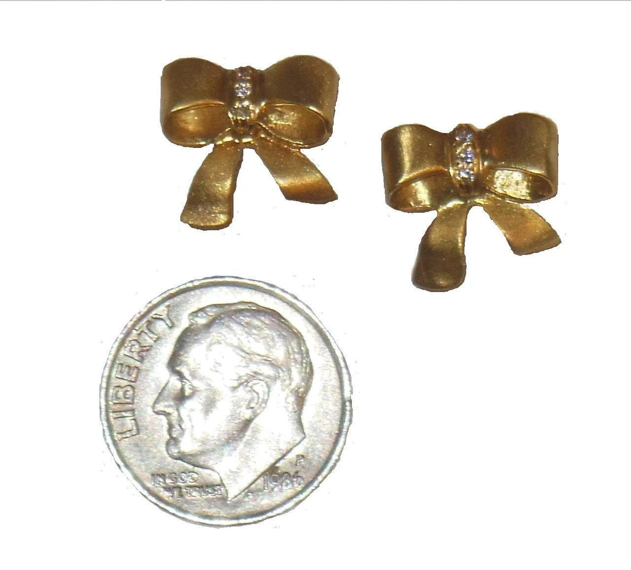 Bow Necklace-14K gold with diamonds on Karma chain with diamond dots-Jewelry-ANDROMEDA QUINNS | AURELLE'S-Jane A Gordon: Designs for Life