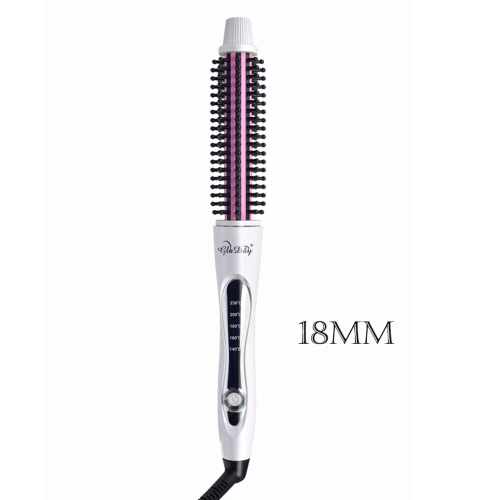 Hair Curler Hair Straightening Brush Hot Heating Comb Hair Straight Styler Corrugation Curling Iron Hair Curler Comb--ANDROMEDA QUINNS | AURELLE'S-ANDROMEDA QUINNS | AURELLE'S