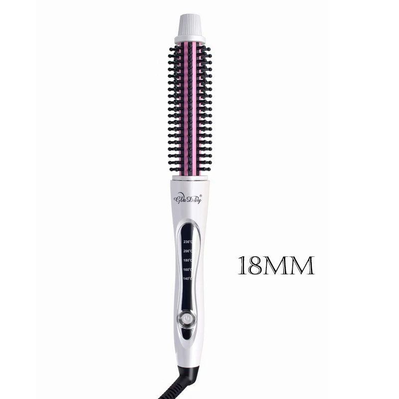 Hair Curler Hair Straightening Brush Hot Heating Comb Hair Straight Styler Corrugation Curling Iron Hair Curler Comb--ANDROMEDA QUINNS | AURELLE'S-ANDROMEDA QUINNS | AURELLE'S
