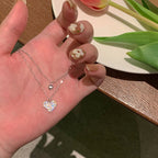 New Wine Red Cherry Gold Color Pendant Necklace For Women Personality Fashion Necklace Wedding Jewelry Birthday Gifts--ANDROMEDA QUINNS | AURELLE'S-ANDROMEDA QUINNS | AURELLE'S