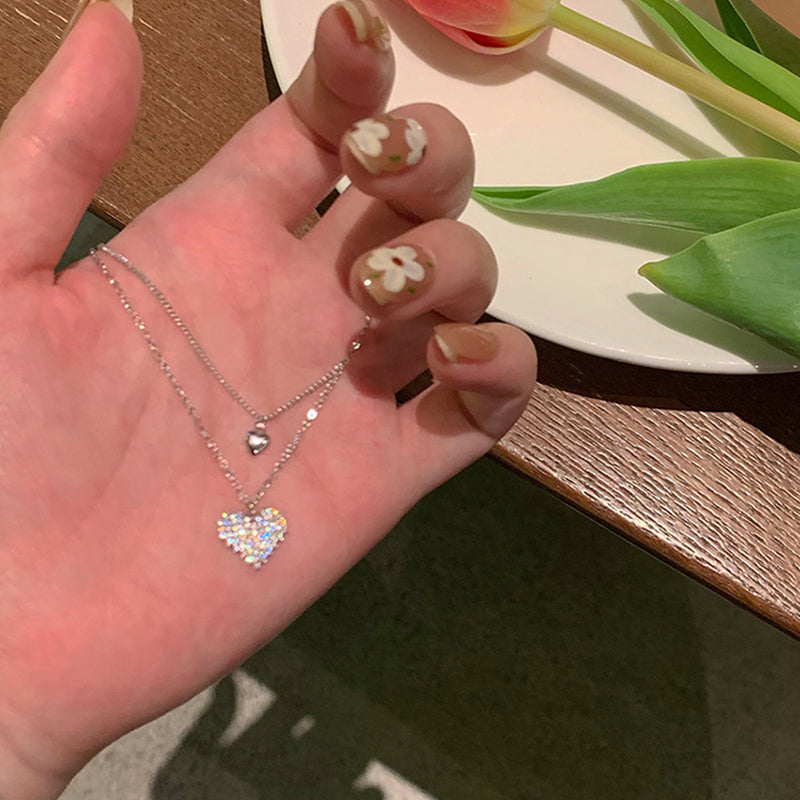 New Wine Red Cherry Gold Color Pendant Necklace For Women Personality Fashion Necklace Wedding Jewelry Birthday Gifts--ANDROMEDA QUINNS | AURELLE'S-ANDROMEDA QUINNS | AURELLE'S