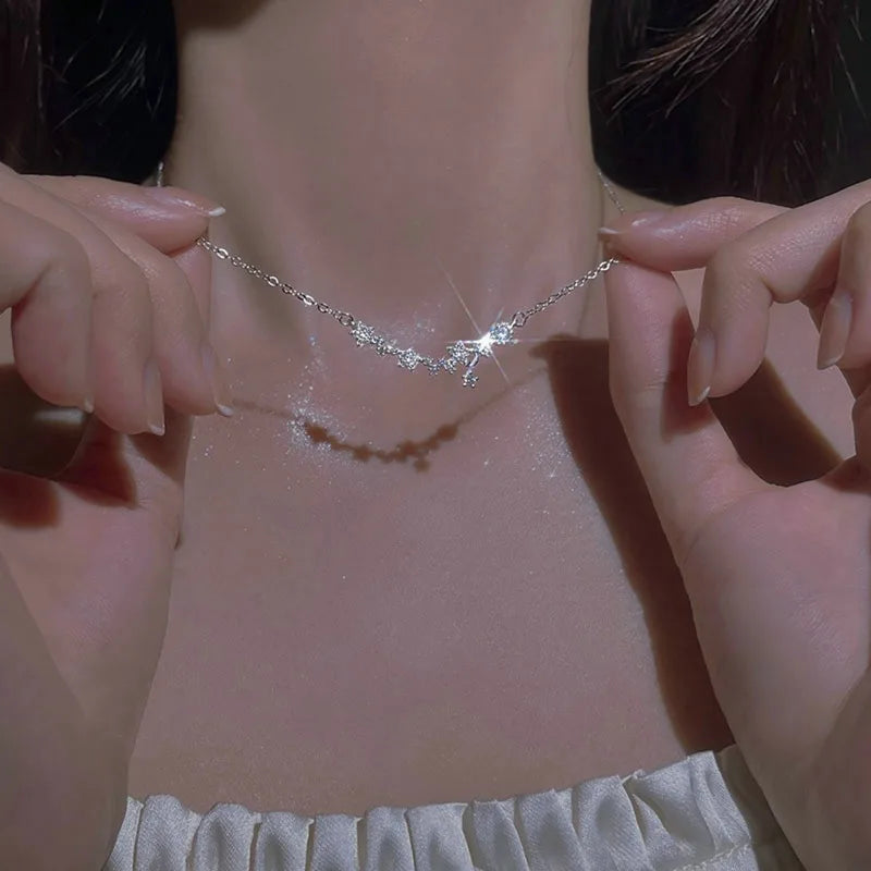 New Wine Red Cherry Gold Color Pendant Necklace For Women Personality Fashion Necklace Wedding Jewelry Birthday Gifts--ANDROMEDA QUINNS | AURELLE'S-ANDROMEDA QUINNS | AURELLE'S