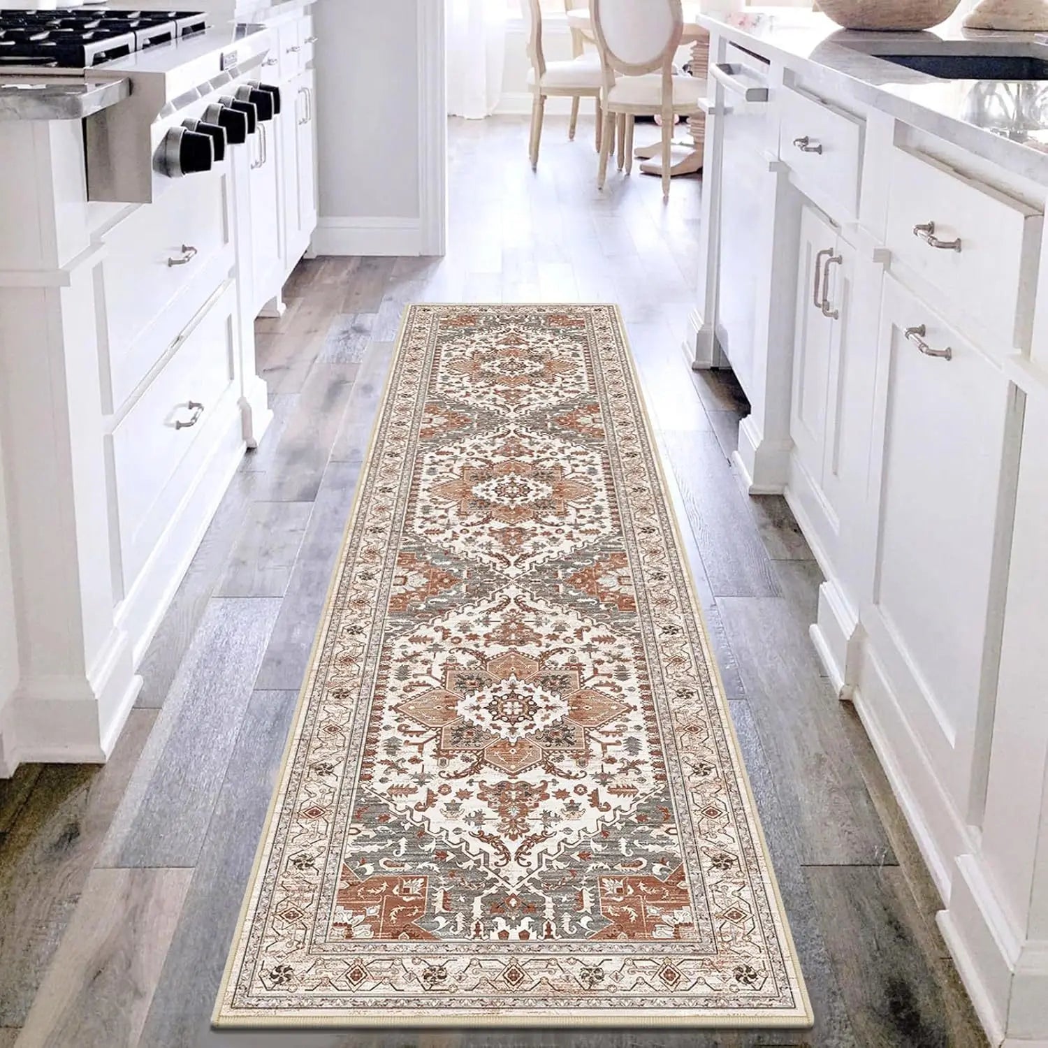 VIKAMA Hallway Runner Rugs Non Slip Machine Washable Carpet for Kitchen Entryway Living Bedroom Laundry Room Home Decoration--ANDROMEDA QUINNS | AURELLE'S-ANDROMEDA QUINNS | AURELLE'S