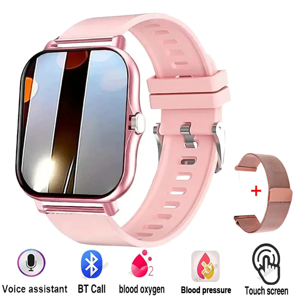 Outdoor Sports Smart Watch Wireless Calling Information Reminder Wallpaper Change Men's and Women's Waterproof Smartwatch 2025--ANDROMEDA QUINNS | AURELLE'S-ANDROMEDA QUINNS | AURELLE'S
