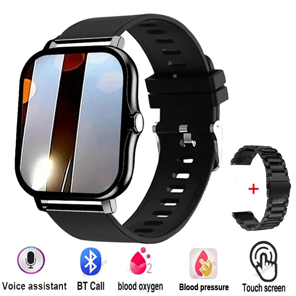 Outdoor Sports Smart Watch Wireless Calling Information Reminder Wallpaper Change Men's and Women's Waterproof Smartwatch 2025--ANDROMEDA QUINNS | AURELLE'S-ANDROMEDA QUINNS | AURELLE'S