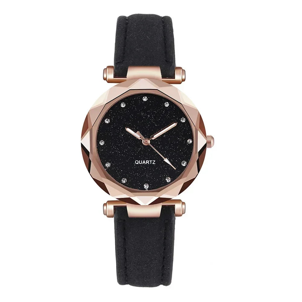 New Luxury Rhinestone Bracelet Watch Women Starry Sky Watches Ladies Wristwatch Relogio Feminino Reloj Mujer Montre Femme Clock--ANDROMEDA QUINNS | AURELLE'S-ANDROMEDA QUINNS | AURELLE'S