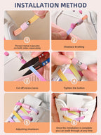 1Pair/2Pairs/4Pairs No Tie Shoe Laces Colorful Buckle Shoelaces Pearl Light Colorful Fashion Without Ties Elastic Laces Sneaker--ANDROMEDA QUINNS | AURELLE'S-ANDROMEDA QUINNS | AURELLE'S