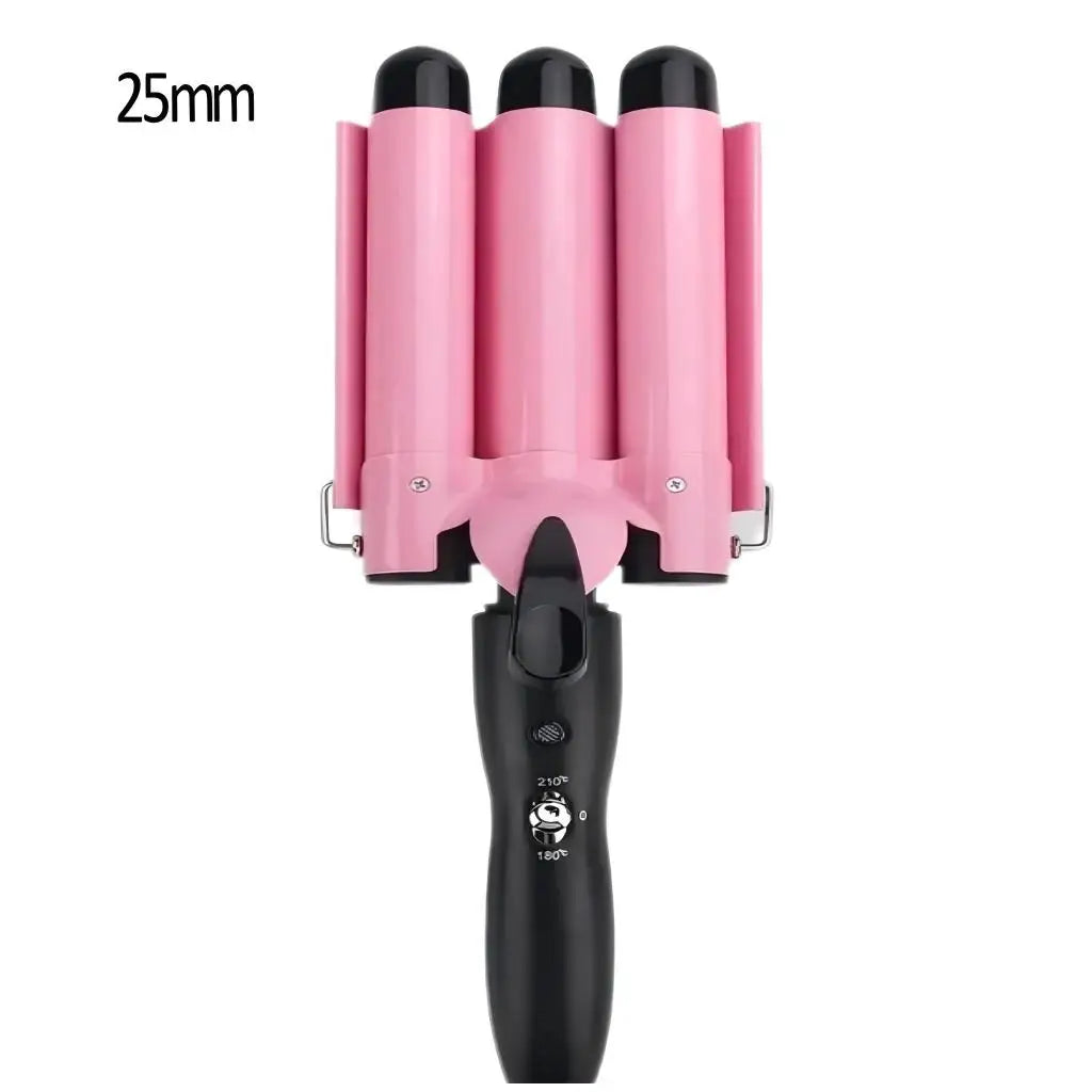 Professional Hair Tools Curling Iron Ceramic Triple Barrel Hair Curler Irons Hair Waver Styling Tools Hair Curlers for Beauty--ANDROMEDA QUINNS | AURELLE'S-ANDROMEDA QUINNS | AURELLE'S