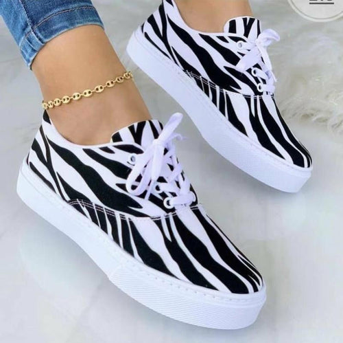 2022 Fashion Graffiti Women Sneakers Trainers Shoes--ANDROMEDA QUINNS | AURELLE'S-ANDROMEDA QUINNS | AURELLE'S
