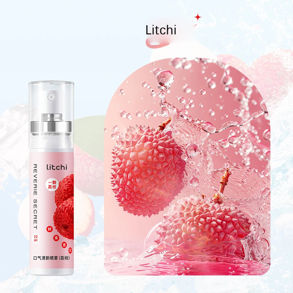 Fruit flavor oral fresh spray, fresh breath, lasting fragrance, mild and non irritating, mouthwash care spray--ANDROMEDA QUINNS | AURELLE'S-ANDROMEDA QUINNS | AURELLE'S