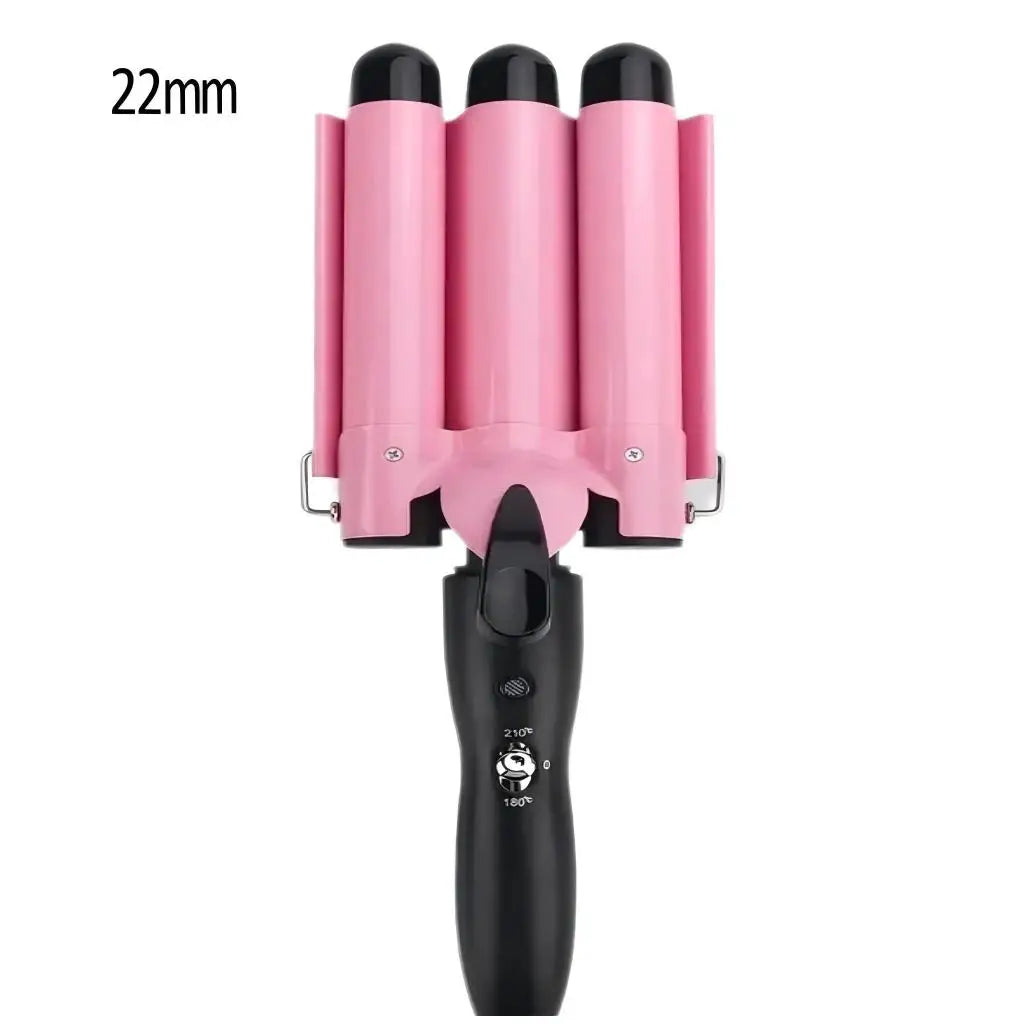 Professional Hair Tools Curling Iron Ceramic Triple Barrel Hair Curler Irons Hair Waver Styling Tools Hair Curlers for Beauty--ANDROMEDA QUINNS | AURELLE'S-ANDROMEDA QUINNS | AURELLE'S