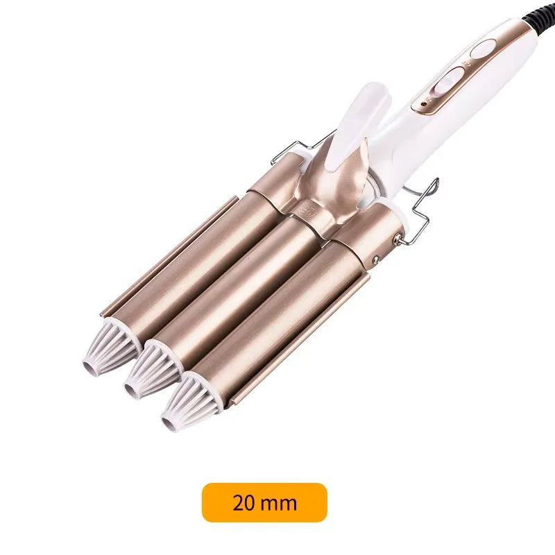 Professional Hair Tools Curling Iron Ceramic Triple Barrel Hair Curler Irons Hair Waver Styling Tools Hair Curlers for Beauty--ANDROMEDA QUINNS | AURELLE'S-ANDROMEDA QUINNS | AURELLE'S