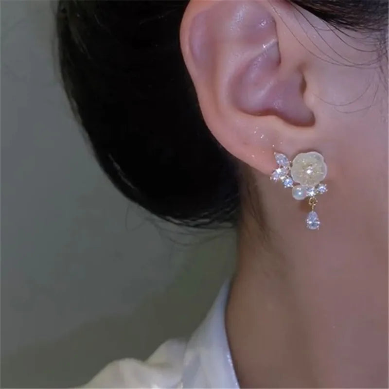 2023 New Fashion Trend Unique Design Elegant Delicate Geometric Round Earrings For Women Jewelry Wedding Party Premium Gifts--ANDROMEDA QUINNS | AURELLE'S-ANDROMEDA QUINNS | AURELLE'S