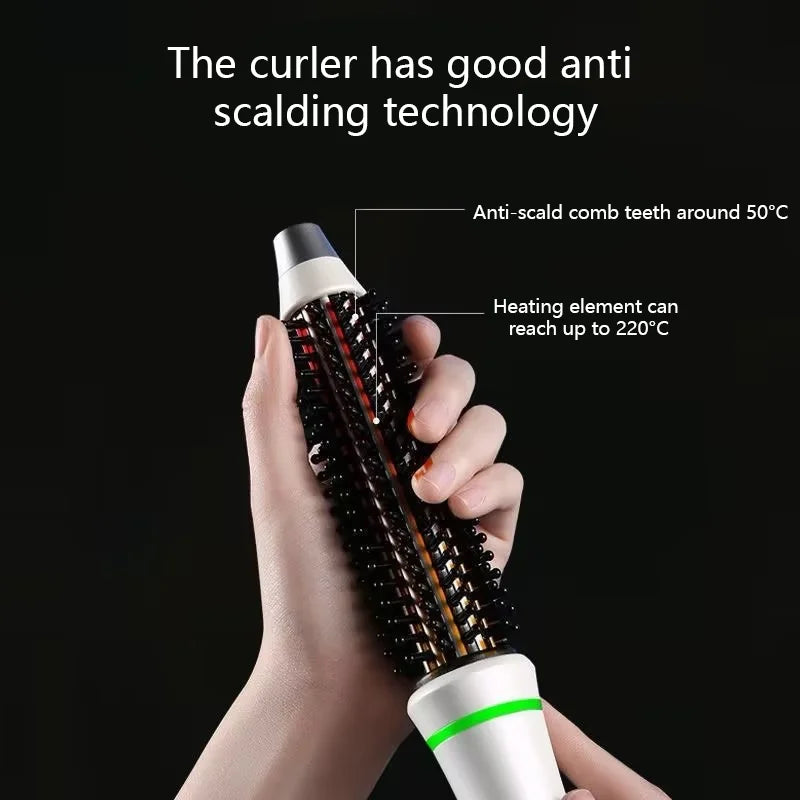 Hair Curler Hot Brush Hair Straightening Eectric Brush Curling Iron LCD Display Hair Styling Hair Styling Appliances 22/26/32mm--ANDROMEDA QUINNS | AURELLE'S-ANDROMEDA QUINNS | AURELLE'S