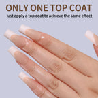 120pcs Pink French Tip Press-On Nails Medium Length Square Shape With Glossy Finish False Nails Full Cover Pre-Shaped Fake Nails--ANDROMEDA QUINNS | AURELLE'S-ANDROMEDA QUINNS | AURELLE'S