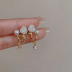 2023 New Fashion Trend Unique Design Elegant Delicate Geometric Round Earrings For Women Jewelry Wedding Party Premium Gifts--ANDROMEDA QUINNS | AURELLE'S-ANDROMEDA QUINNS | AURELLE'S