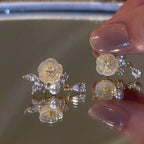 2023 New Fashion Trend Unique Design Elegant Delicate Geometric Round Earrings For Women Jewelry Wedding Party Premium Gifts--ANDROMEDA QUINNS | AURELLE'S-ANDROMEDA QUINNS | AURELLE'S