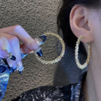 2023 New Fashion Trend Unique Design Elegant Delicate Geometric Round Earrings For Women Jewelry Wedding Party Premium Gifts--ANDROMEDA QUINNS | AURELLE'S-ANDROMEDA QUINNS | AURELLE'S