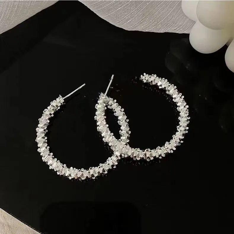 2023 New Fashion Trend Unique Design Elegant Delicate Geometric Round Earrings For Women Jewelry Wedding Party Premium Gifts--ANDROMEDA QUINNS | AURELLE'S-ANDROMEDA QUINNS | AURELLE'S