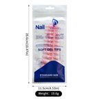 120pcs Short Square False Toe Nail Tips Pink French Soft Gel Press On Toenails White Edge Fake Toe nails Full Cover Toe Nail Tip--ANDROMEDA QUINNS | AURELLE'S-ANDROMEDA QUINNS | AURELLE'S