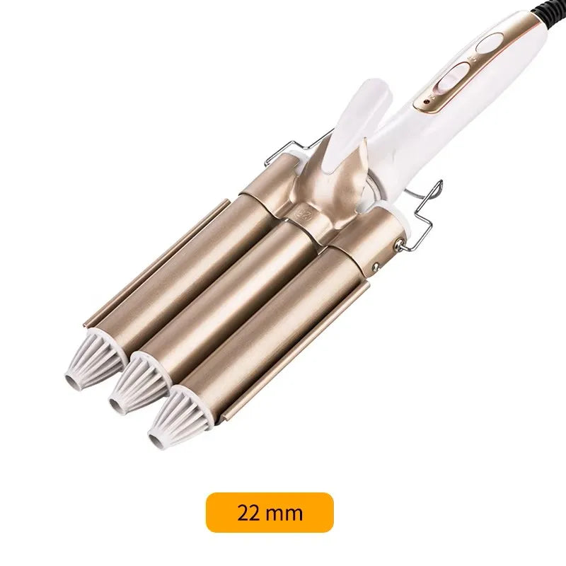 Professional Hair Tools Curling Iron Ceramic Triple Barrel Hair Curler Irons Hair Waver Styling Tools Hair Curlers for Beauty--ANDROMEDA QUINNS | AURELLE'S-ANDROMEDA QUINNS | AURELLE'S