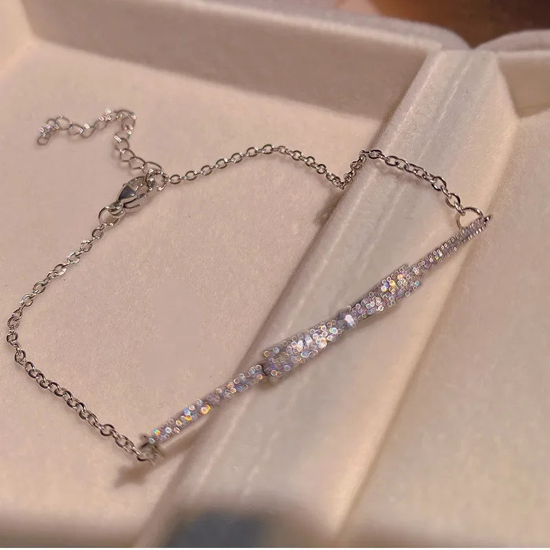 4pcs Punk Curb Cuban Chain Bracelets Set for Women Simple Thick Gold Color Charm Bracelets Fashion Jewelry Accessories New--ANDROMEDA QUINNS | AURELLE'S-ANDROMEDA QUINNS | AURELLE'S