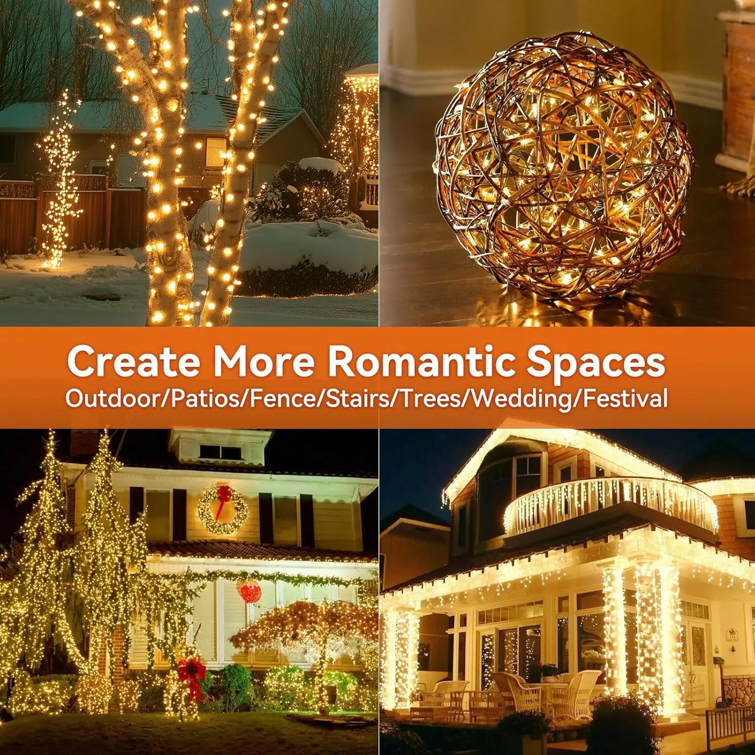 20/50 Led Solar String Light Fairy Garden Waterproof Outdoor Lamp 6V Garland For Christmas Xmas Holiday Party Home Decoration--ANDROMEDA QUINNS | AURELLE'S-ANDROMEDA QUINNS | AURELLE'S