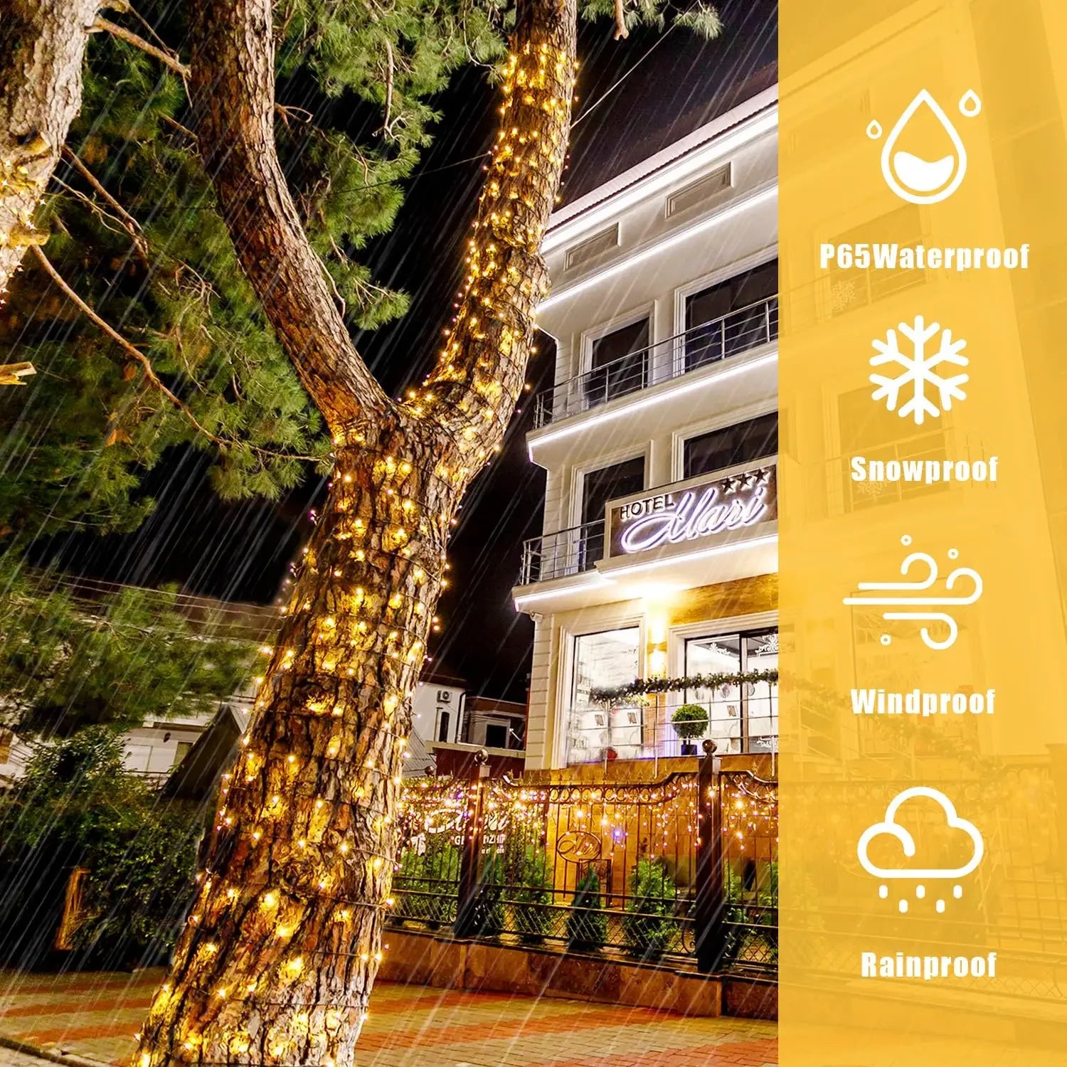 AlliLit LED Solar String Light Fairy Outdoor Garden Waterproof Lamp 2025 Christmas Garland Xmas Holiday Party Home Decoration--ANDROMEDA QUINNS | AURELLE'S-ANDROMEDA QUINNS | AURELLE'S