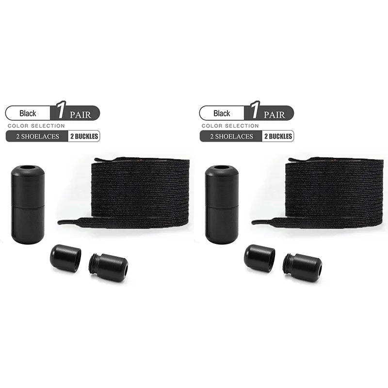 1Pair/2Pairs/4Pairs No Tie Shoe Laces Colorful Buckle Shoelaces Pearl Light Colorful Fashion Without Ties Elastic Laces Sneaker--ANDROMEDA QUINNS | AURELLE'S-ANDROMEDA QUINNS | AURELLE'S