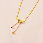 Vintage Butterfly Necklace Women Golden Stainless Steel Blade Snake Chains Aesthetic Charms Choker Women jewelry Gift To Mujer--ANDROMEDA QUINNS | AURELLE'S-ANDROMEDA QUINNS | AURELLE'S