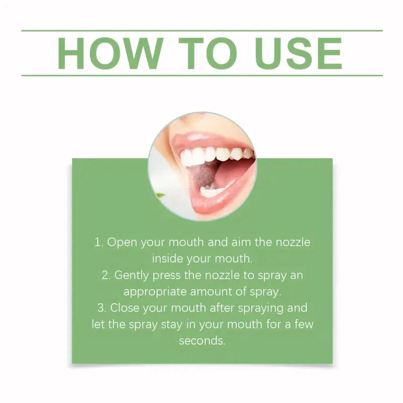 Fruit flavor oral fresh spray, fresh breath, lasting fragrance, mild and non irritating, mouthwash care spray--ANDROMEDA QUINNS | AURELLE'S-ANDROMEDA QUINNS | AURELLE'S