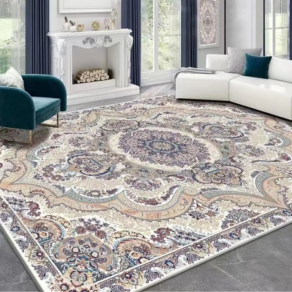 VIKAMA Bohemia Style Crystal Velvet Carpet Large Size Living Room Bedroom Non-slip Rugs Sofa Coffee Table Blanket Kids Room Mat--ANDROMEDA QUINNS | AURELLE'S-ANDROMEDA QUINNS | AURELLE'S
