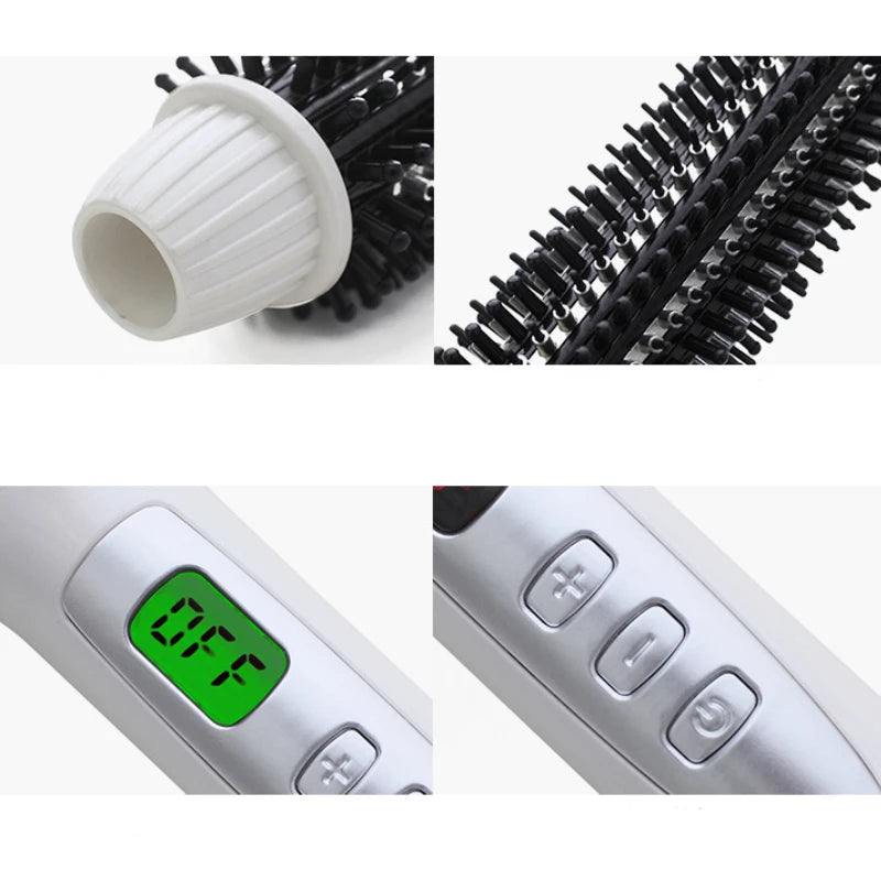 Hair Curler Hot Brush Hair Straightening Eectric Brush Curling Iron LCD Display Hair Styling Hair Styling Appliances 22/26/32mm--ANDROMEDA QUINNS | AURELLE'S-ANDROMEDA QUINNS | AURELLE'S