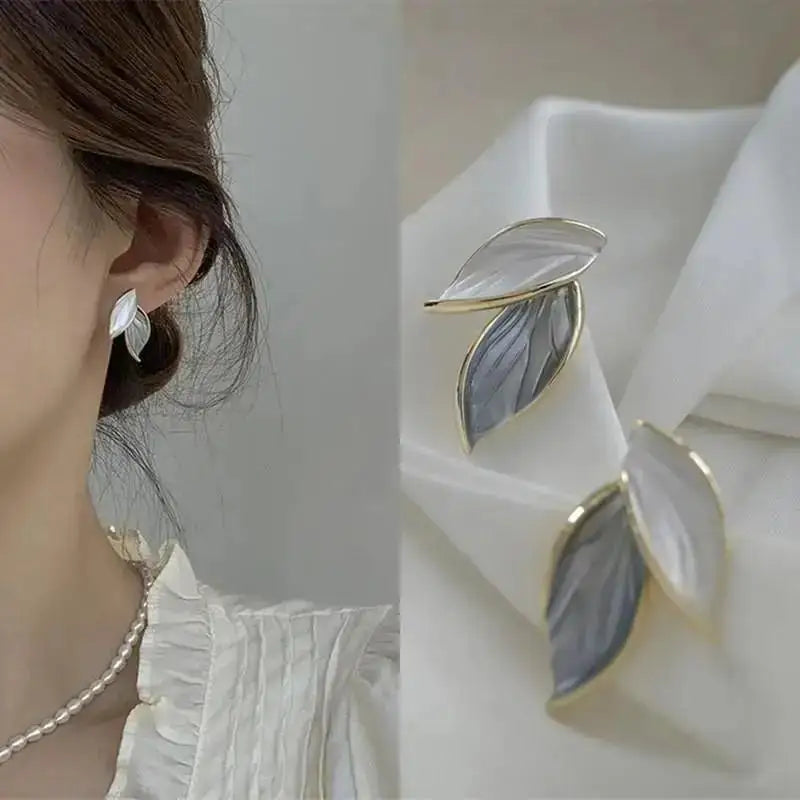 925 Silver Needle Blue Purple Butterfly Long Tassel Earrings For Women Jewelry 2025 Trending New Korean Crystal Drop Earrings--ANDROMEDA QUINNS | AURELLE'S-ANDROMEDA QUINNS | AURELLE'S