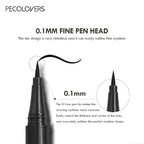 5PCS/Set Smooth Liquid Eyeliner Pen, Waterproof, Long-lasting Makeup, Black, Ultra-fine Pen Tip,Create A Charming Eye Makeup--ANDROMEDA QUINNS | AURELLE'S-ANDROMEDA QUINNS | AURELLE'S