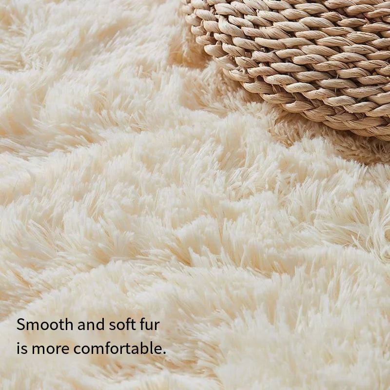 VIKAMA Plush Carpet, Thick & Soft, Headboard Blanket, Velvet Texture, Anti-Slip Design--ANDROMEDA QUINNS | AURELLE'S-ANDROMEDA QUINNS | AURELLE'S