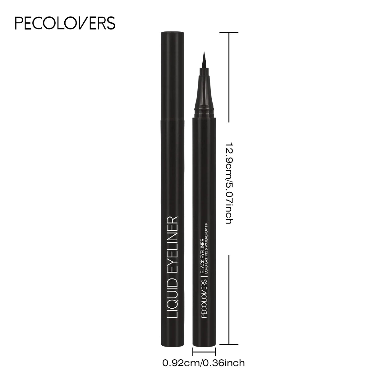 5PCS/Set Smooth Liquid Eyeliner Pen, Waterproof, Long-lasting Makeup, Black, Ultra-fine Pen Tip,Create A Charming Eye Makeup--ANDROMEDA QUINNS | AURELLE'S-ANDROMEDA QUINNS | AURELLE'S