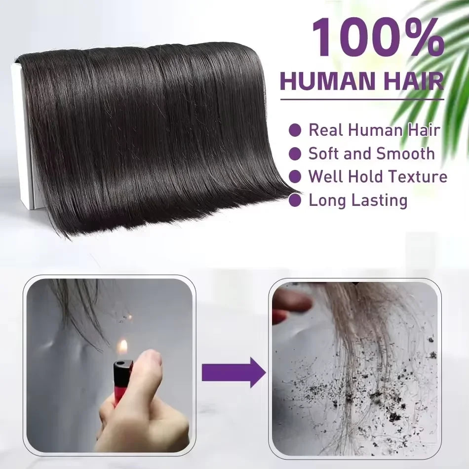 30 32 Inch Bone Straight Bundles Human Hair 100% Unprocessed Raw Remy Hair 3 4 Bundles Brazilian Extension Double Weft For Women--ANDROMEDA QUINNS | AURELLE'S-ANDROMEDA QUINNS | AURELLE'S