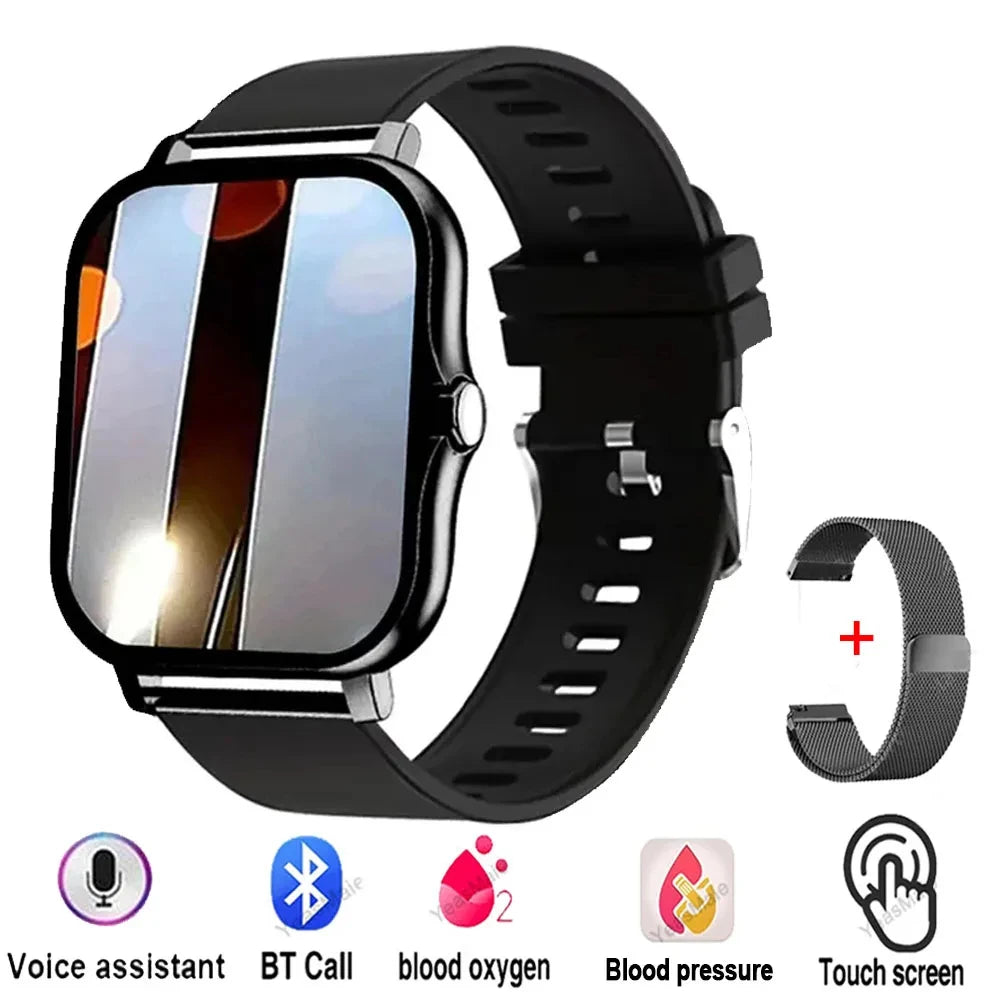 Outdoor Sports Smart Watch Wireless Calling Information Reminder Wallpaper Change Men's and Women's Waterproof Smartwatch 2025--ANDROMEDA QUINNS | AURELLE'S-ANDROMEDA QUINNS | AURELLE'S