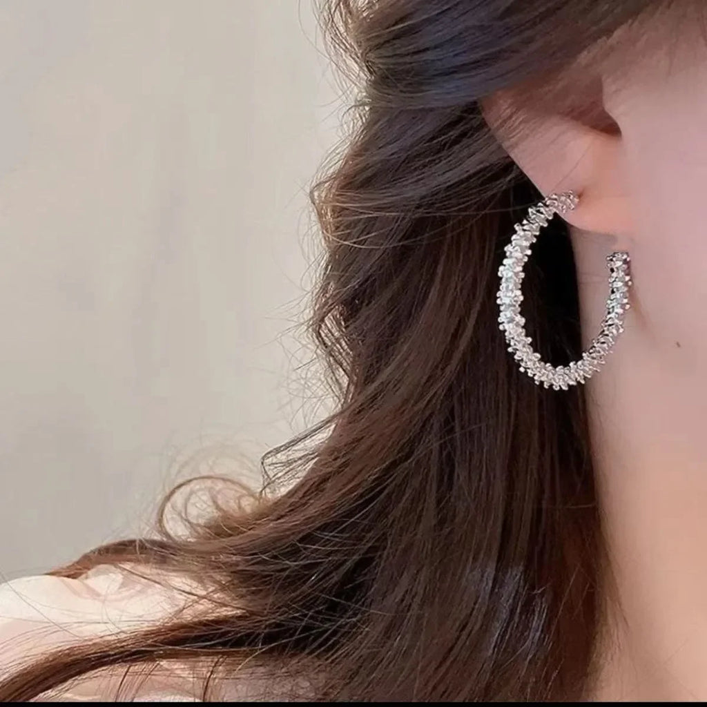 2023 New Fashion Trend Unique Design Elegant Delicate Geometric Round Earrings For Women Jewelry Wedding Party Premium Gifts--ANDROMEDA QUINNS | AURELLE'S-ANDROMEDA QUINNS | AURELLE'S