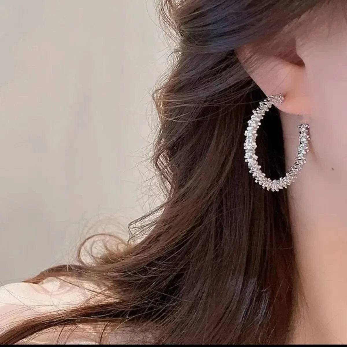 2023 New Fashion Trend Unique Design Elegant Delicate Geometric Round Earrings For Women Jewelry Wedding Party Premium Gifts--ANDROMEDA QUINNS | AURELLE'S-ANDROMEDA QUINNS | AURELLE'S