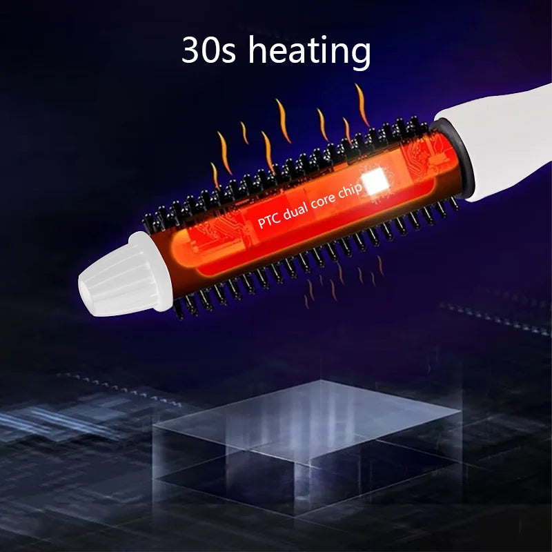 Hair Curler Hot Brush Hair Straightening Eectric Brush Curling Iron LCD Display Hair Styling Hair Styling Appliances 22/26/32mm--ANDROMEDA QUINNS | AURELLE'S-ANDROMEDA QUINNS | AURELLE'S