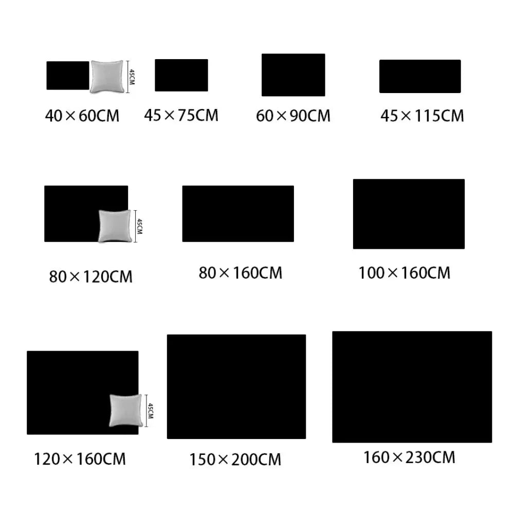 VIKAMA Bohemia Style Crystal Velvet Carpet Large Size Living Room Bedroom Non-slip Rugs Sofa Coffee Table Blanket Kids Room Mat--ANDROMEDA QUINNS | AURELLE'S-ANDROMEDA QUINNS | AURELLE'S