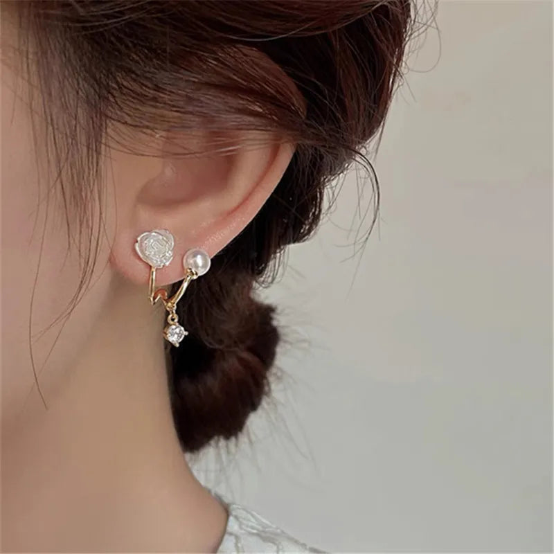 2023 New Fashion Trend Unique Design Elegant Delicate Geometric Round Earrings For Women Jewelry Wedding Party Premium Gifts--ANDROMEDA QUINNS | AURELLE'S-ANDROMEDA QUINNS | AURELLE'S
