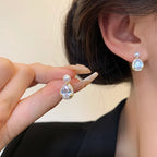 2023 New Fashion Trend Unique Design Elegant Delicate Geometric Round Earrings For Women Jewelry Wedding Party Premium Gifts--ANDROMEDA QUINNS | AURELLE'S-ANDROMEDA QUINNS | AURELLE'S