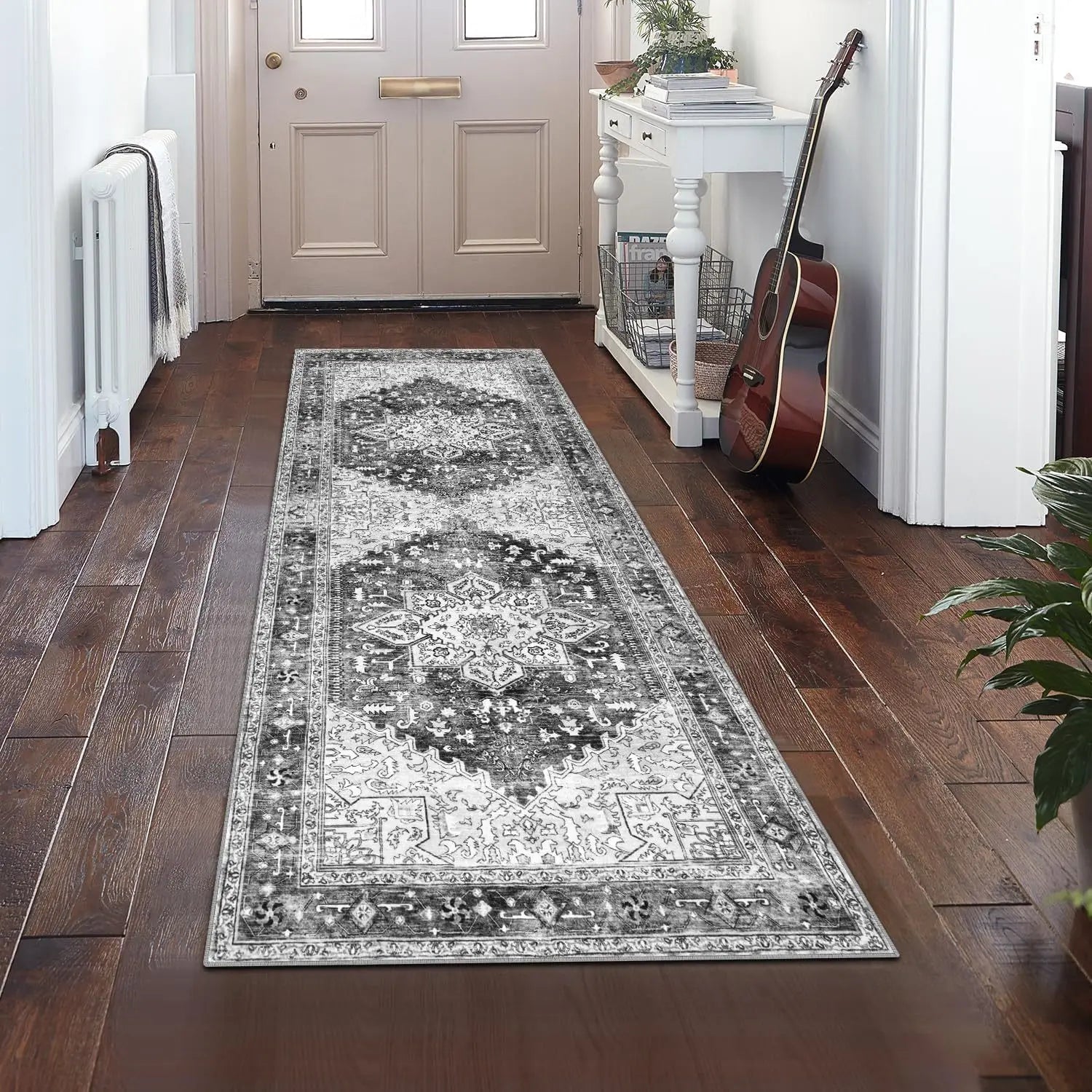 VIKAMA Hallway Runner Rugs Non Slip Machine Washable Carpet for Kitchen Entryway Living Bedroom Laundry Room Home Decoration--ANDROMEDA QUINNS | AURELLE'S-ANDROMEDA QUINNS | AURELLE'S