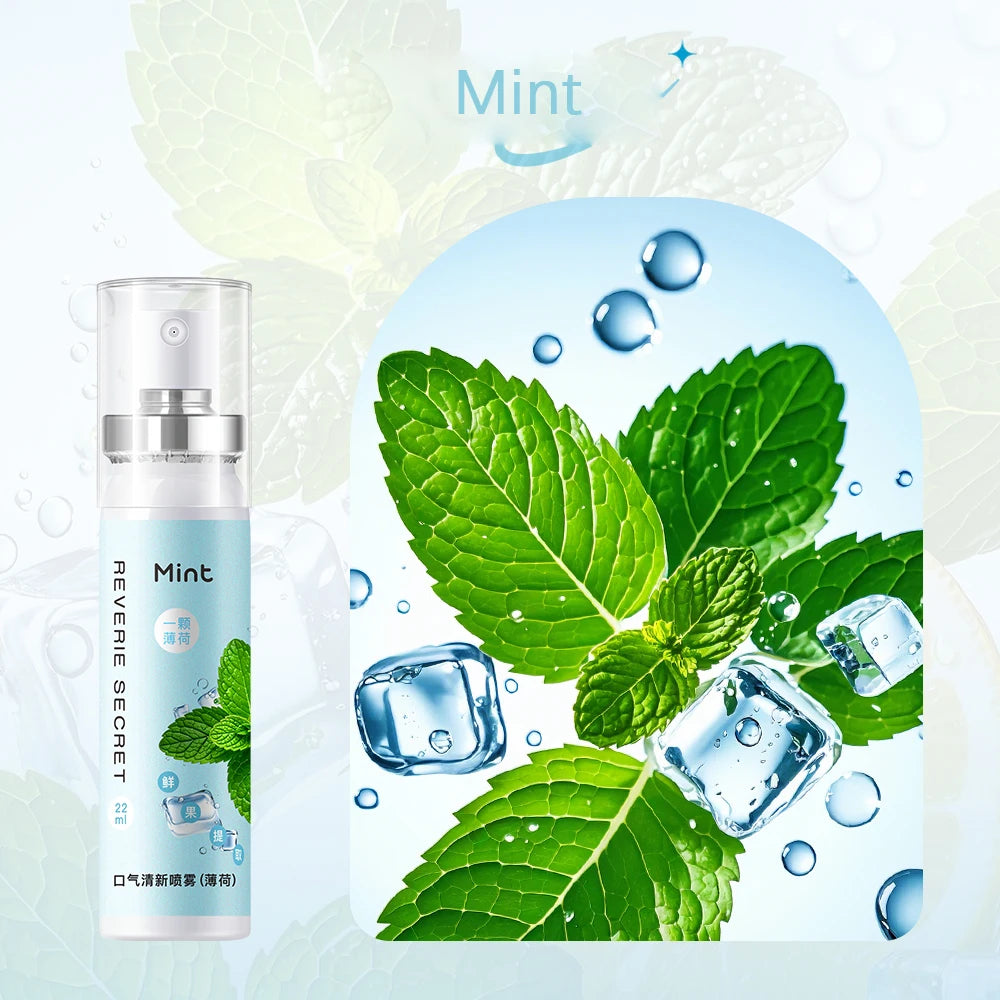 Fruit flavor oral fresh spray, fresh breath, lasting fragrance, mild and non irritating, mouthwash care spray--ANDROMEDA QUINNS | AURELLE'S-ANDROMEDA QUINNS | AURELLE'S