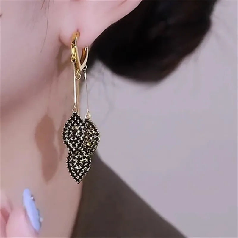 2023 New Fashion Trend Unique Design Elegant Delicate Geometric Round Earrings For Women Jewelry Wedding Party Premium Gifts--ANDROMEDA QUINNS | AURELLE'S-ANDROMEDA QUINNS | AURELLE'S